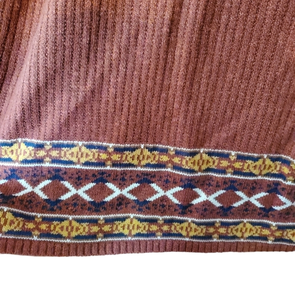 Lucky Brand Aztecan Cardigan L - Picture 9 of 9